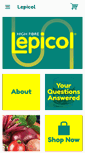 Mobile Screenshot of lepicol.com
